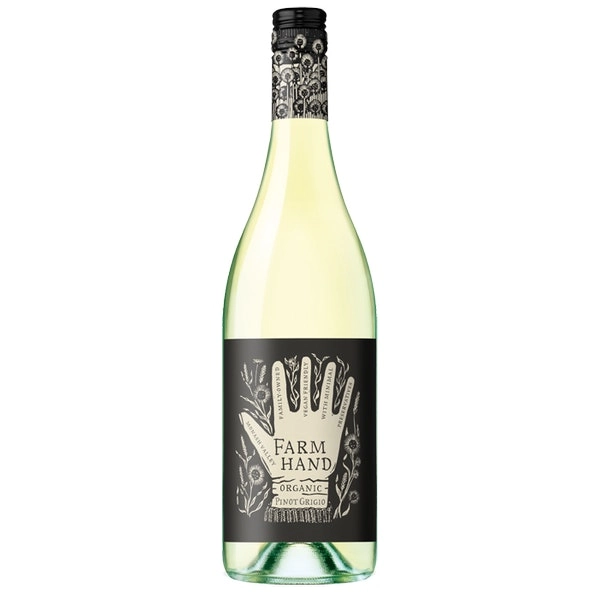 Farm Hand South Australia Pinot Grigio Organic Vegan 2023 (12 Bottles)