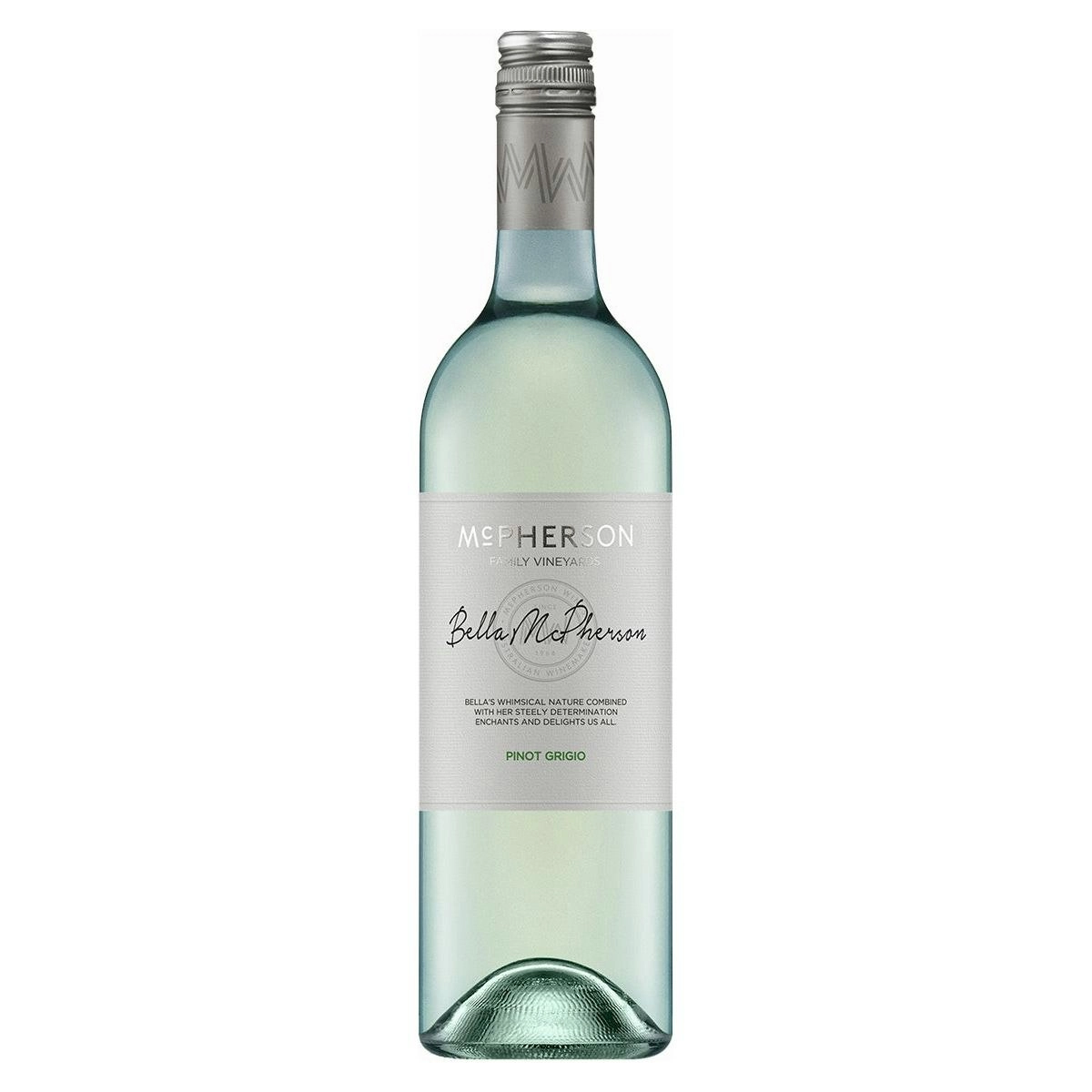 McPherson Family Vineyards McPherson Family Bella S Pinot Grigio 2023 (12 Bottles)