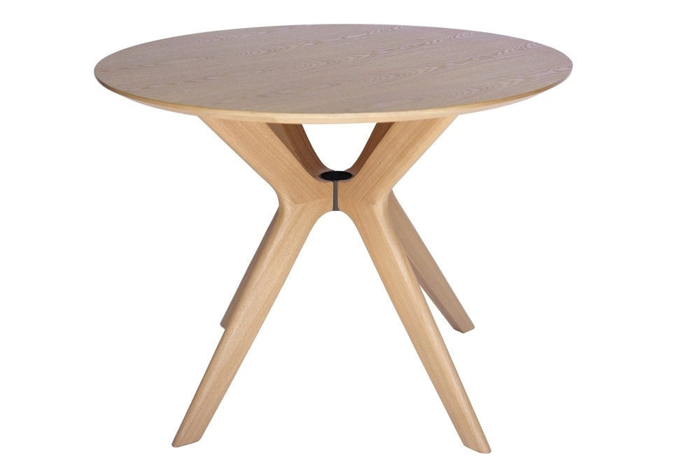 Doreen Collection | Round Wood Dining Table | 100cm