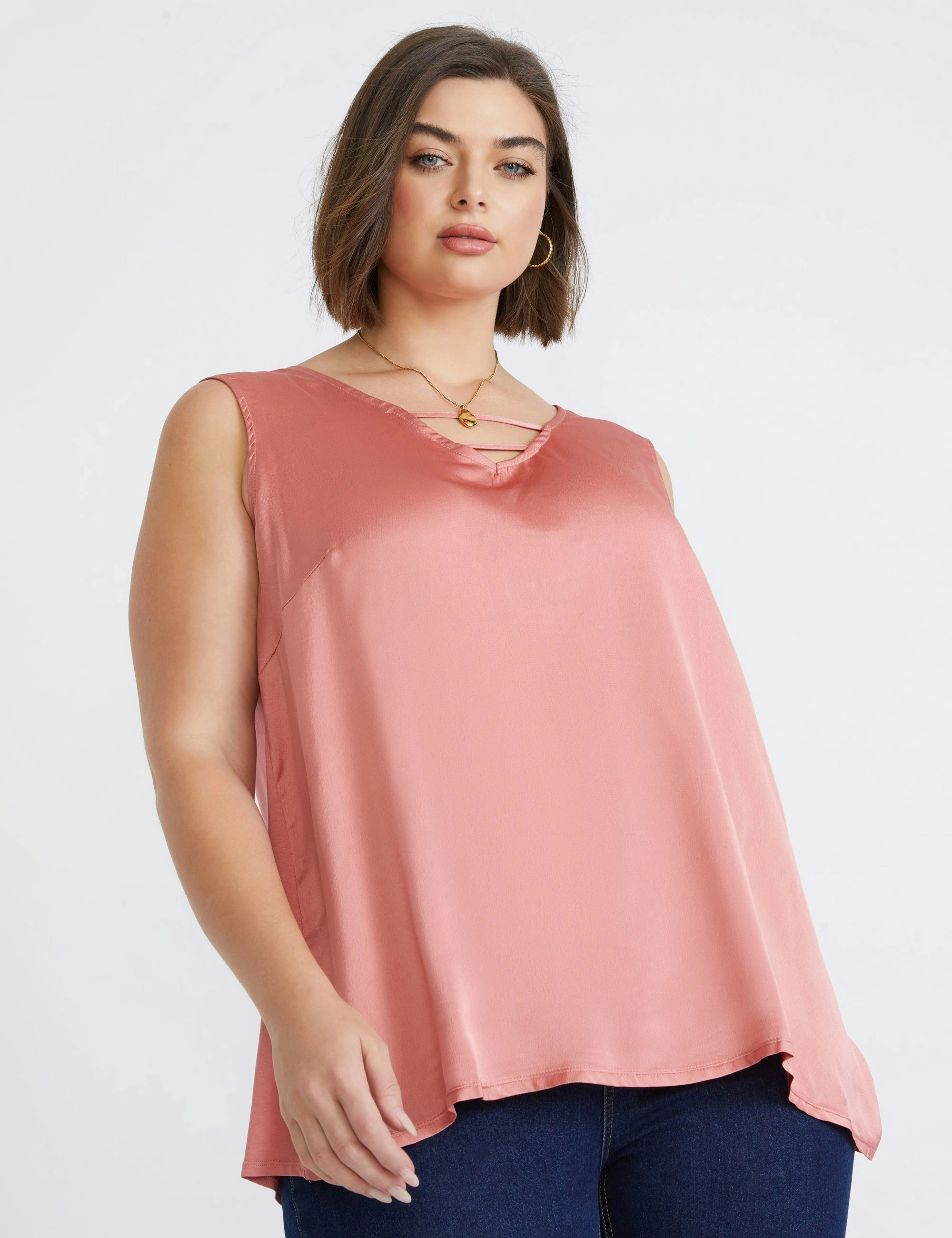 beme Double Strap Top (Petal)