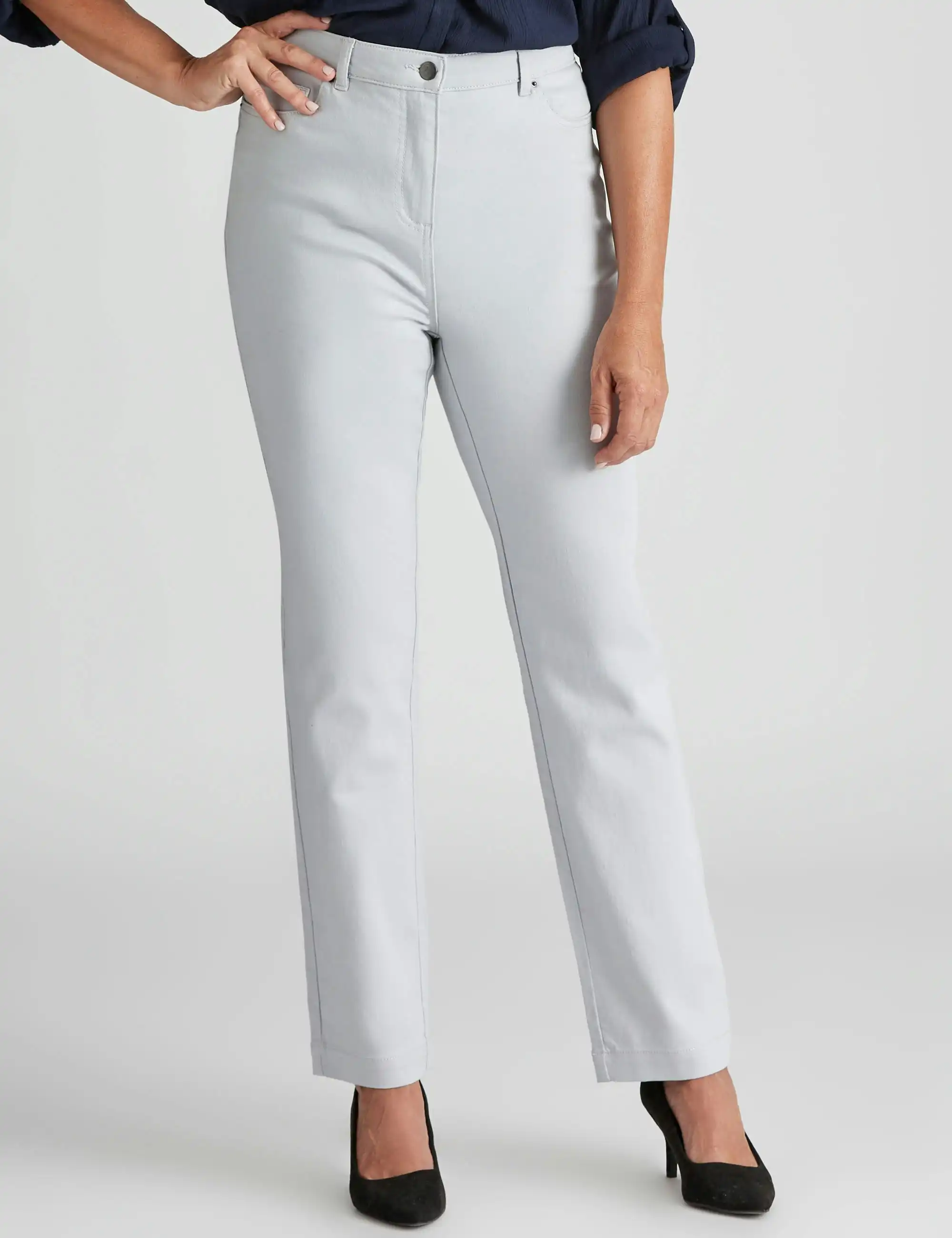 Millers Full Length Miracle Jeans (Silver Grey)
