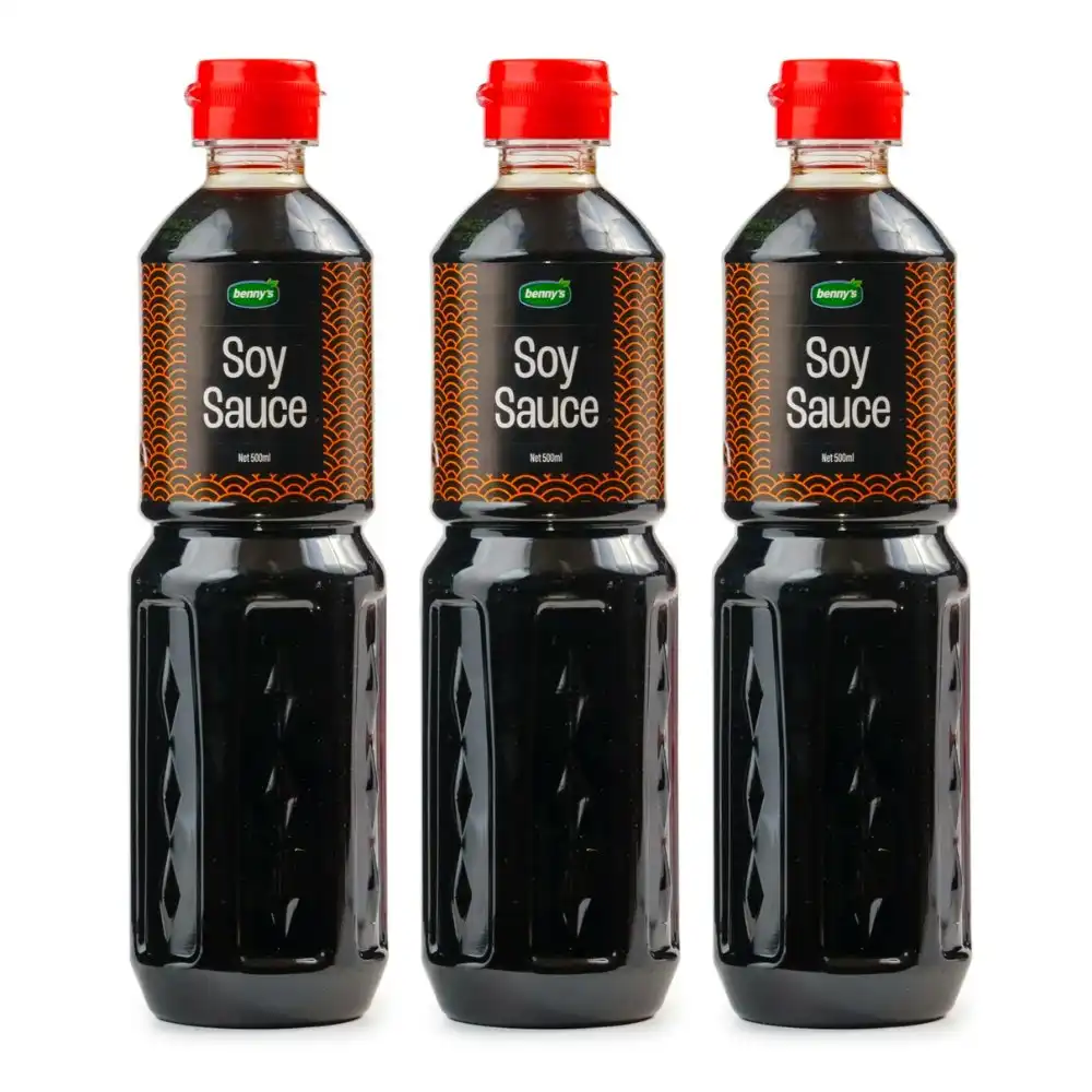 Benny's Soy Sauce 500ml x 3