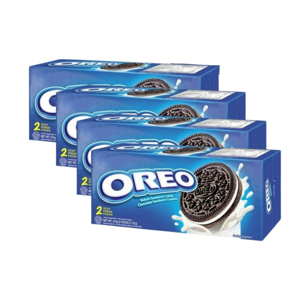 Oreo Cookies Original 256g x 4