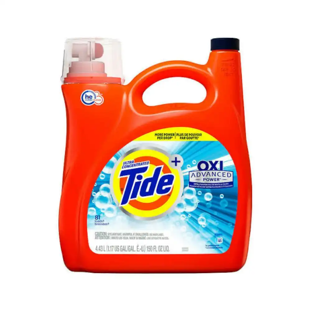 Tide Oxi Advanced Power Liquid Laundry Detergent 78 Loads 4.08 L