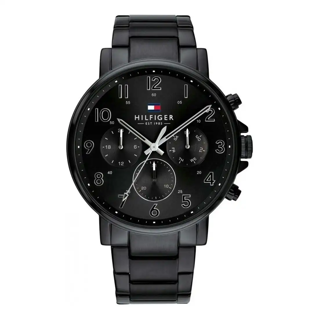 Tommy Hilfiger Daniel Black Multifunction Watch Model 1710383