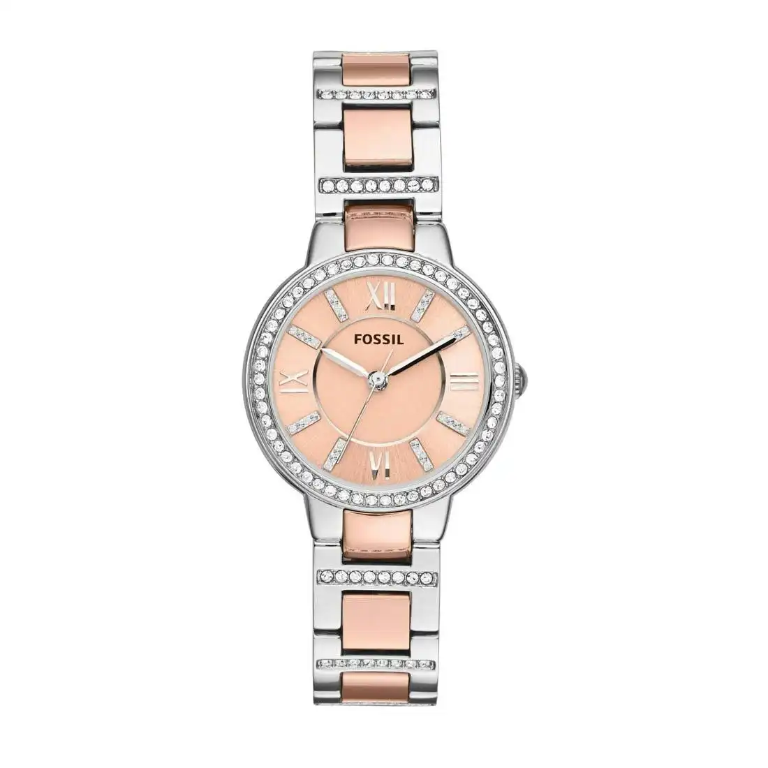 Fossil Virginia Ladies Two-Tone Stainless Steel Watch ES3405