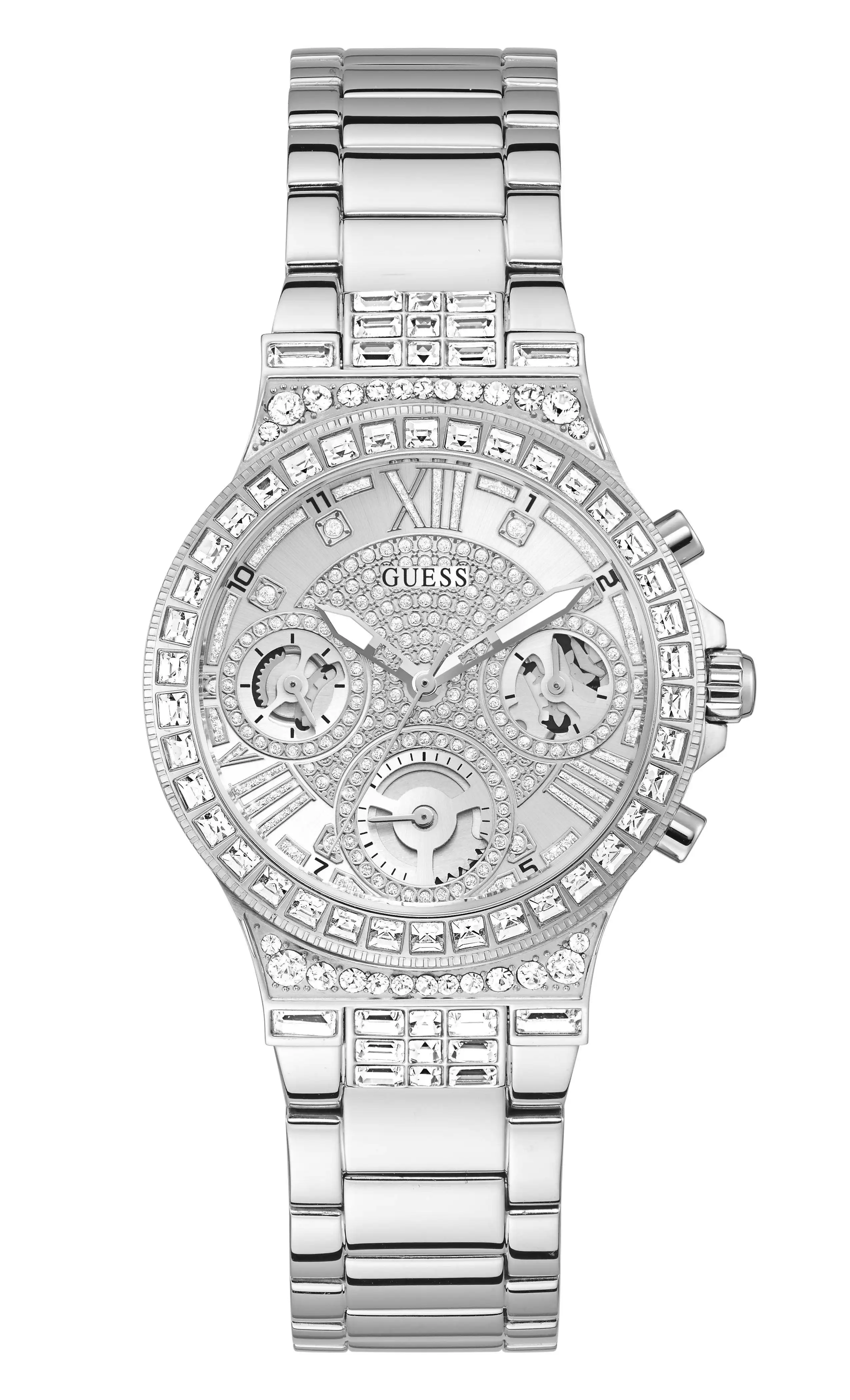 Guess Moonlight Silver Watch GW0320L1