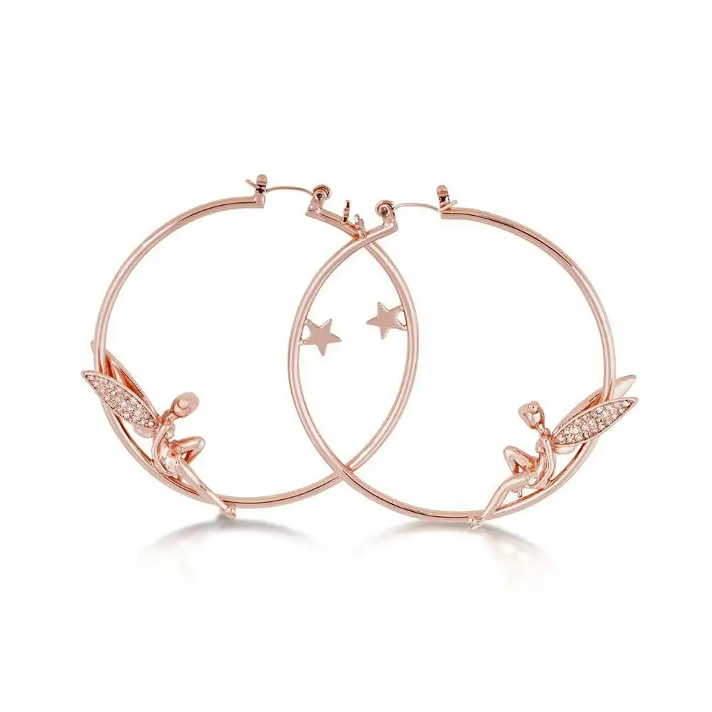 Disney Tinker Bell Hoop Earrings