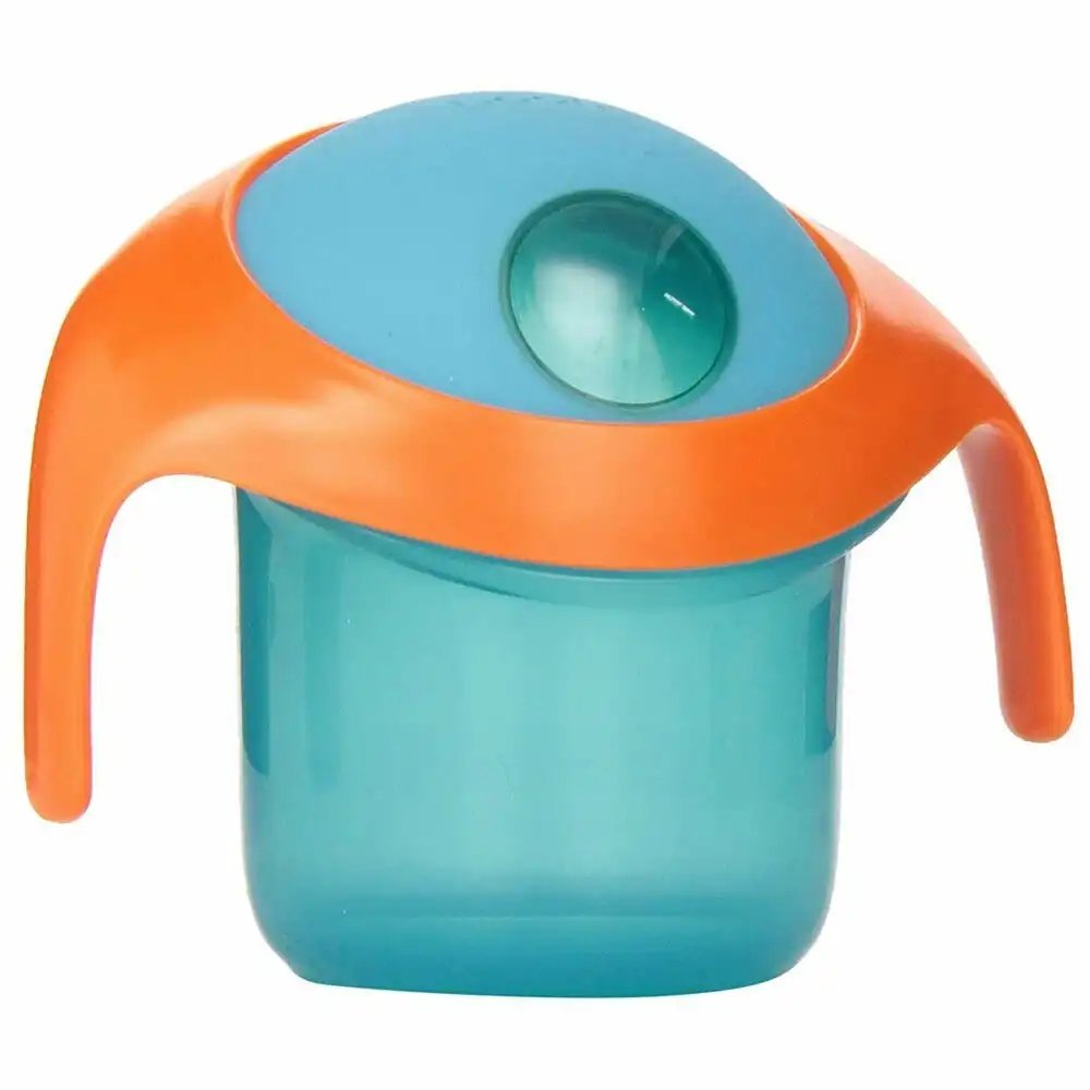 Boon Nosh Baby/Toddler Feeding BPA Free Snack Container Food Cup 9m+ w/ Lid Blue