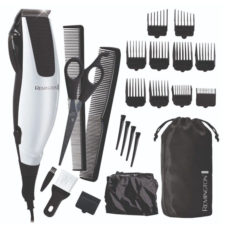 23pc Remington High Precision Home Haircut Kit w/Scissors Hair Clipper/Trimmer