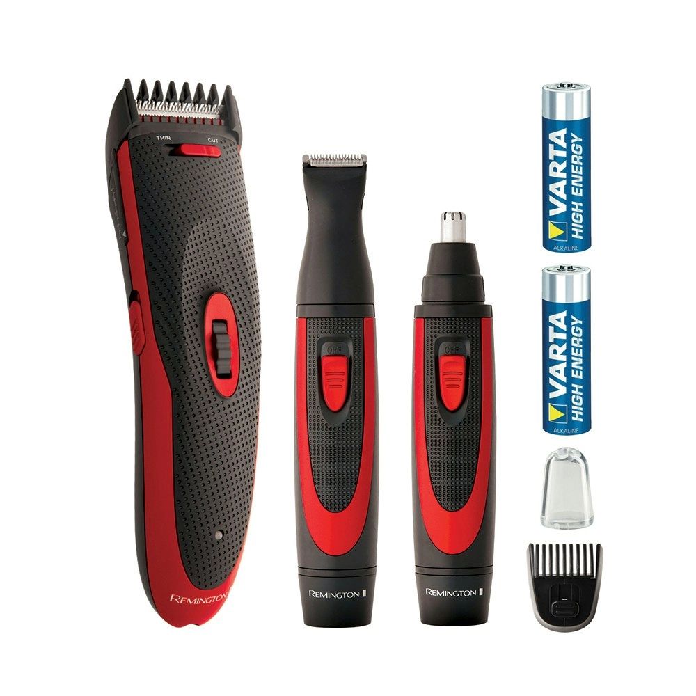 Remington Power Pro Grooming Kit Mens Nose/Ear/Beard/Stubble Hair Trimmer Set