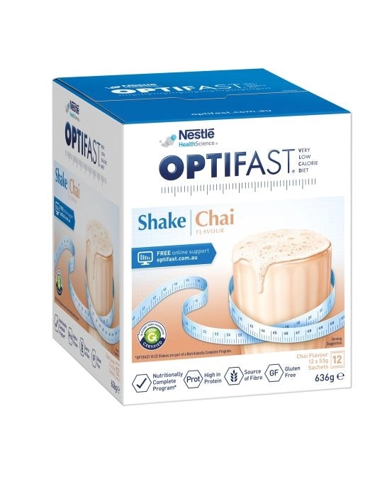 OPTIFAST VLCD Shake Chai 12 x 53g