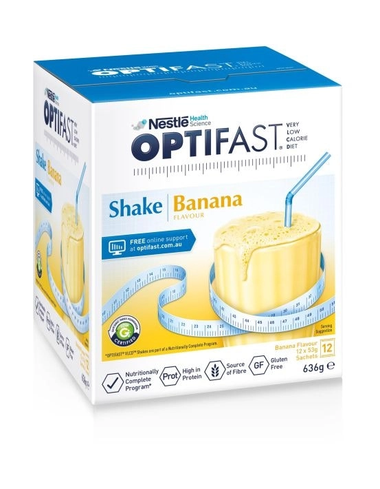 OPTIFAST VLCD Shake Banana 12 x 53g