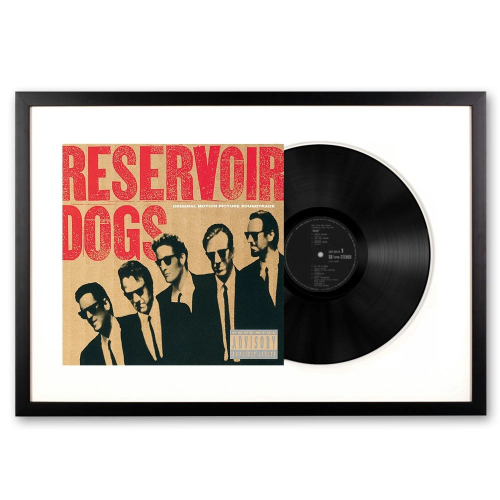 Framed Soundtrack Reservoir Dogs - Vinyl Album Art