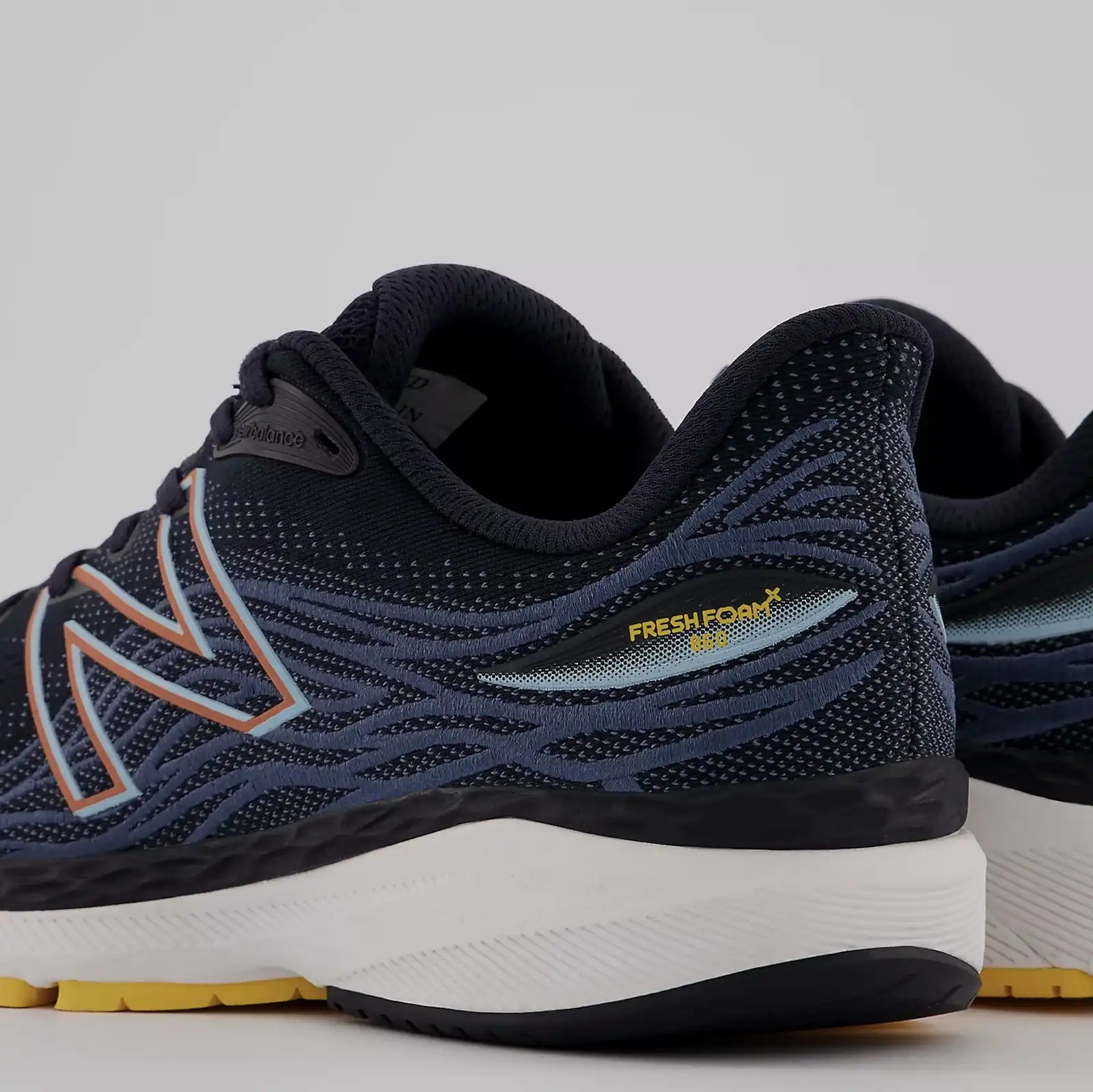 New Balance Men's Fresh Foam X 860 V12 Shoes Runnning Sneakers - Navy/White