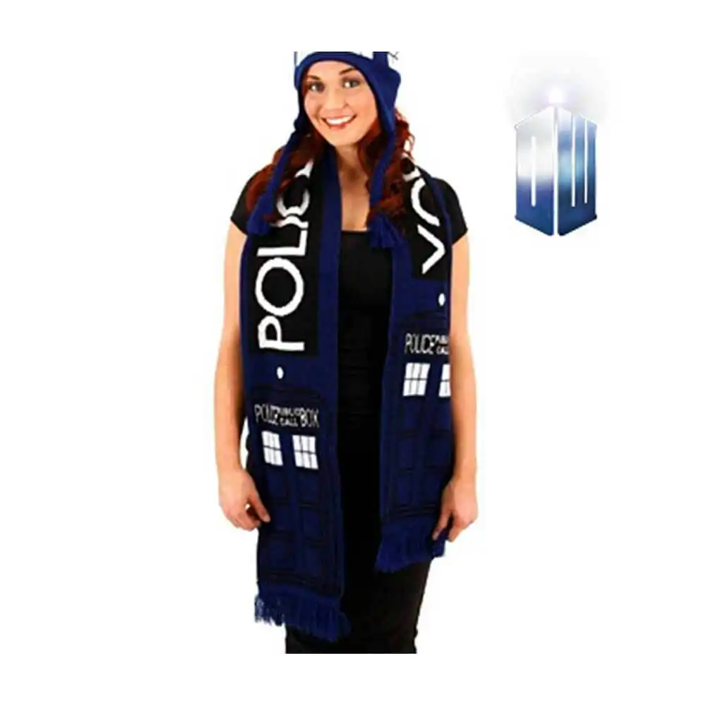 Doctor Who Tardis Scarf