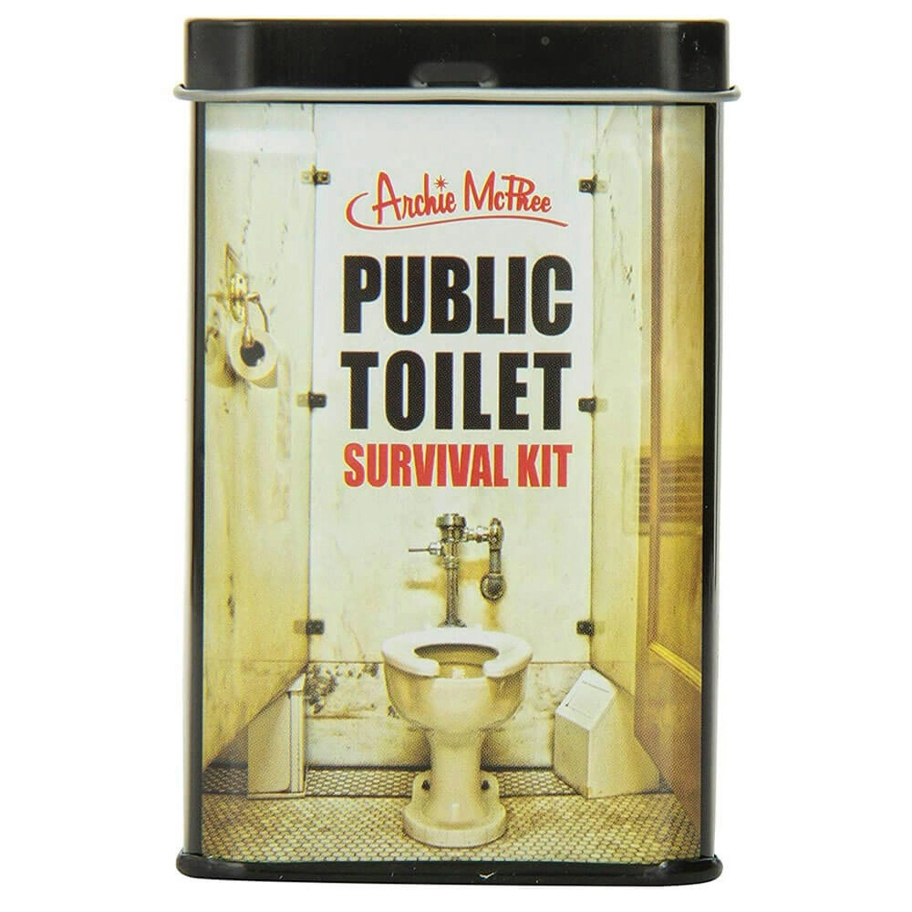 Archie Mcphee Public Toilet Survival Kit