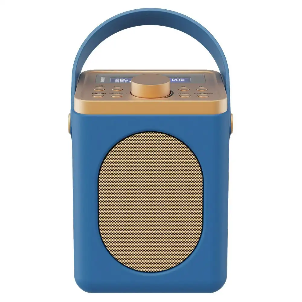 Majority Little Shelford Bluetooth & DAB Radio with Bluetooth-Midnight Blue