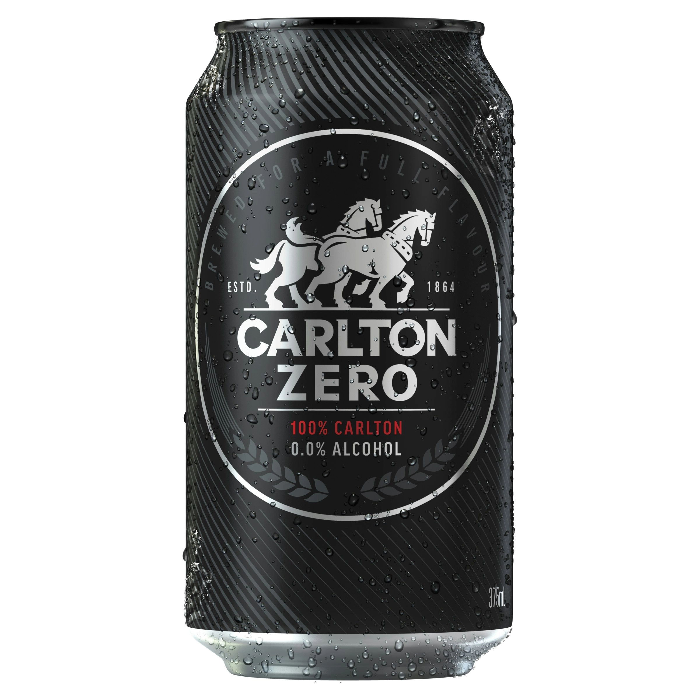 Carlton Zero Beer Case 24 x 375mL Cans