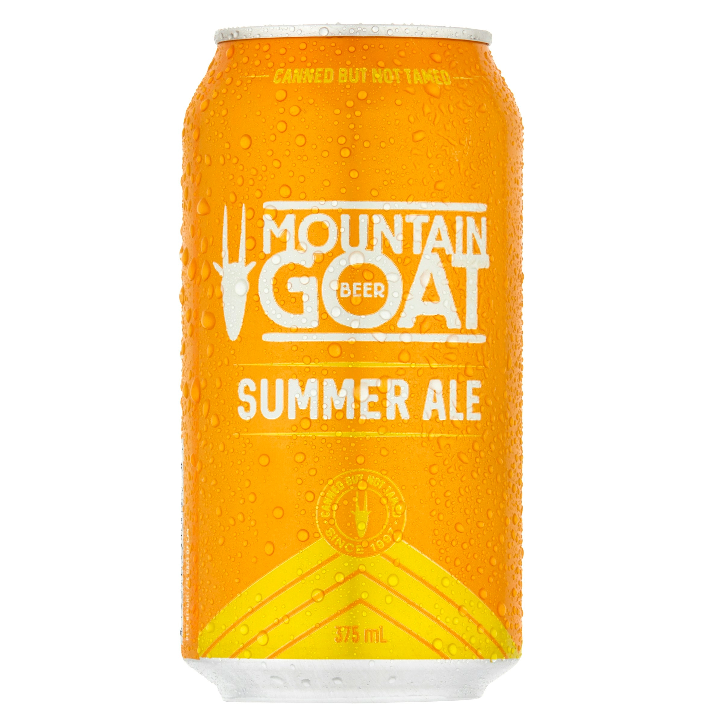 Mountain Goat Summer Ale Beer 24 x 375mL Cans