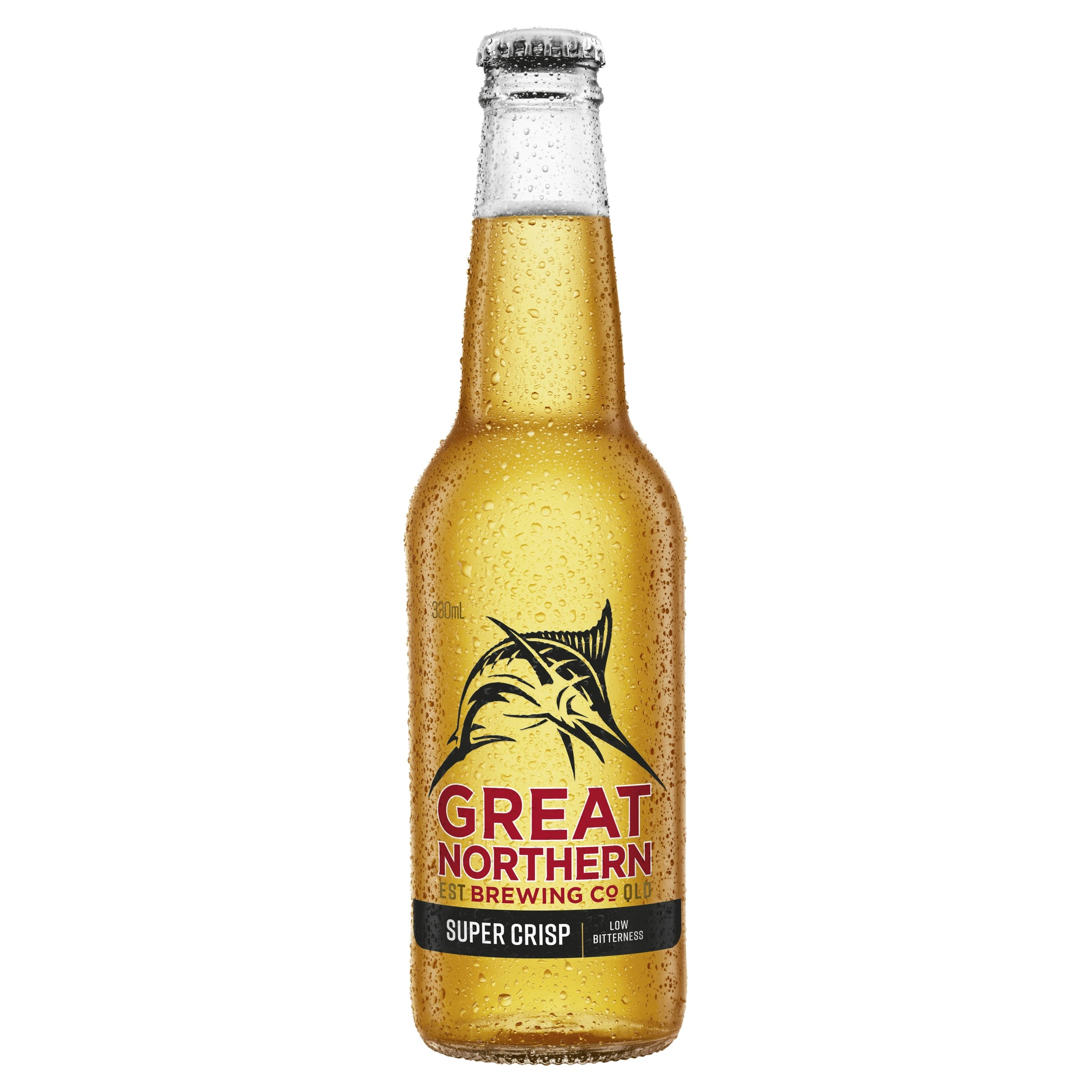 Great Northern Super Crisp Lager Beer Case 24 x 330mL Bottles