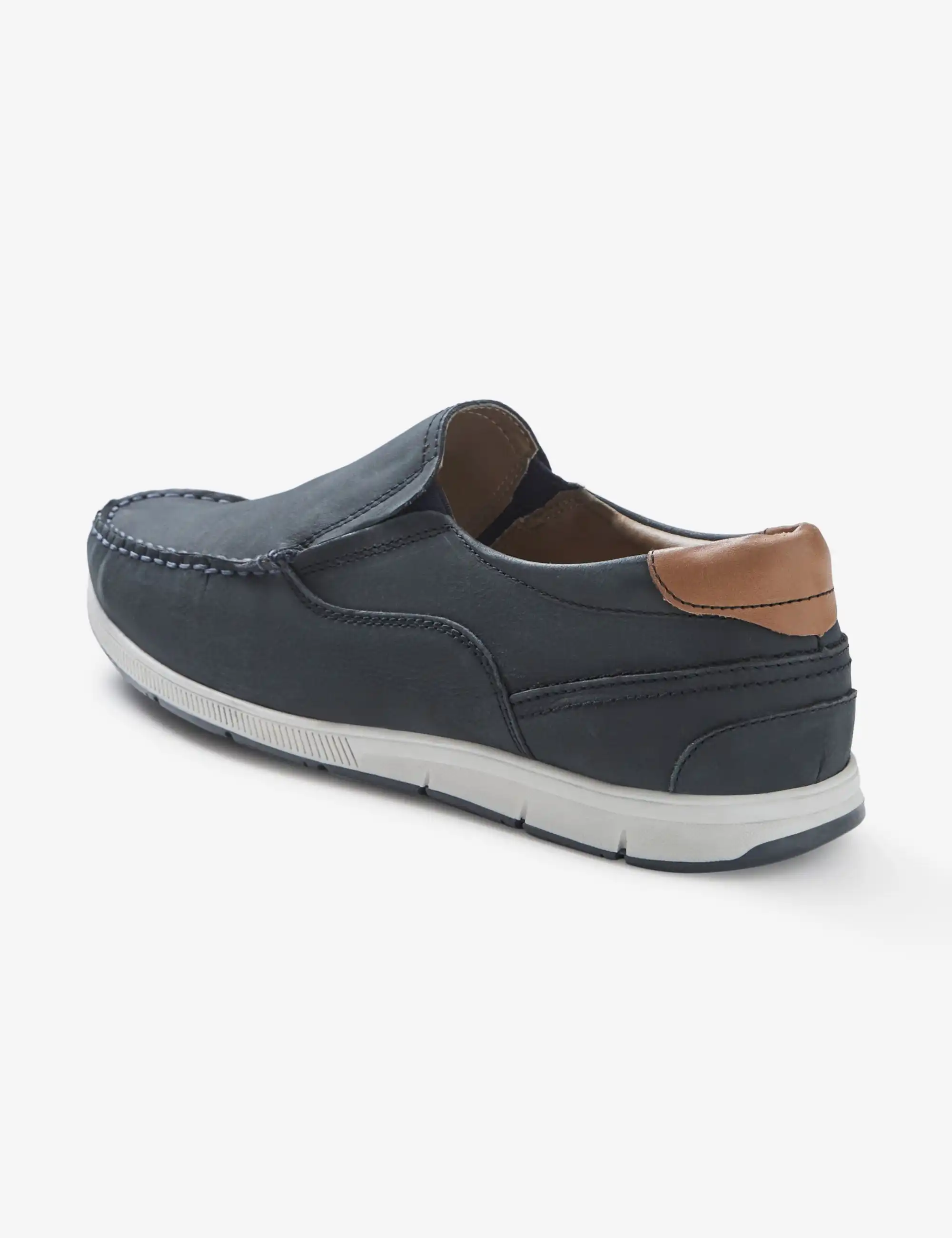 Rivers Slip On Leather Casual Shoe