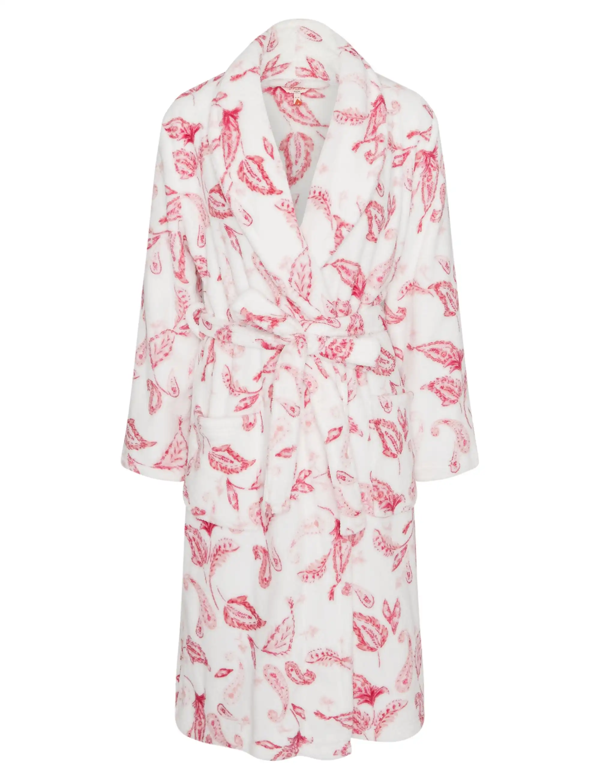 Millers Printed Coral Fleecy Robe