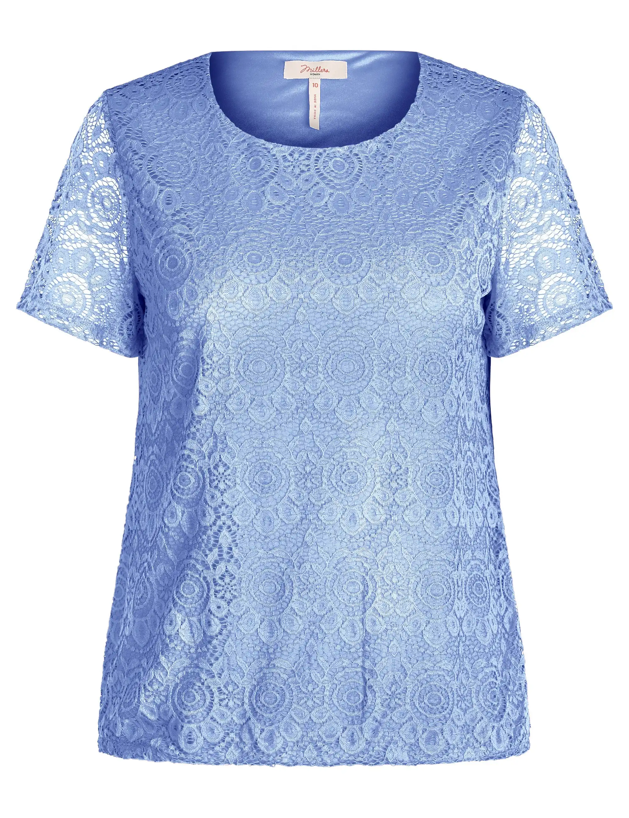 Millers Short Sleeve Lace Top