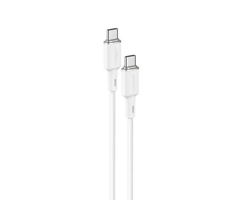 ACEFAST White Charging Data Cable C2-03 USB-C to USB-C