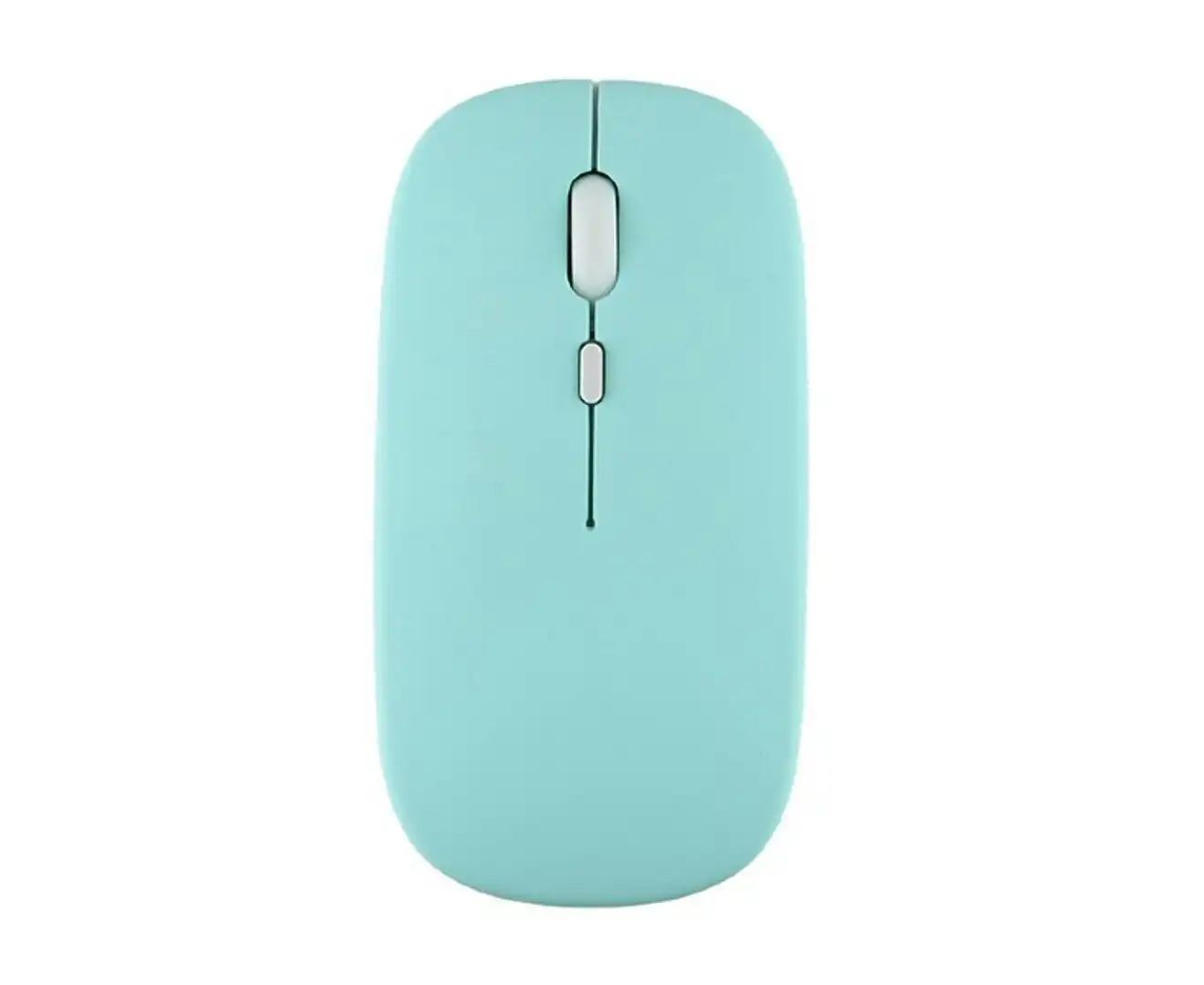 Dual Mode Bluetooth + 2.4GHz Wireless Mouse Standalone for Tablets, Smartphones, PCs, Mint
