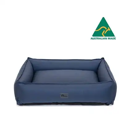 Ortho Dog Lounger Ripstop Bed - Bondi Blue