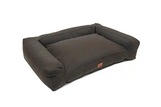 Scooby Sofa Dog Lounge Bed Canvas - Charcoal