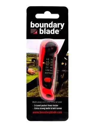The Boundary Blade Farm Fence Electrical Tester & Knife