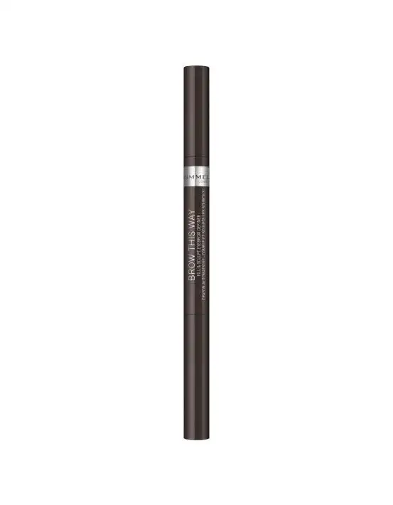 Rimmel Brow This Way Fill And Sculpt Eyebrow Definer Dark Brown