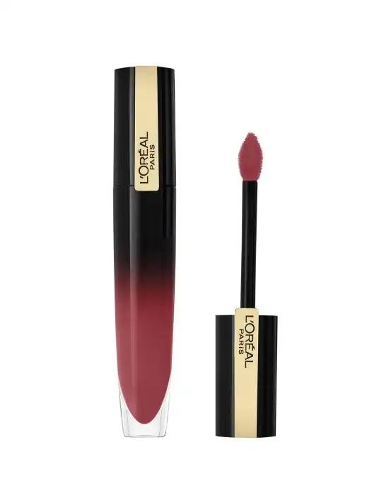 L'Oreal Rouge Signature Brilliant Ink Liquid Lipstick 302 Be Outstanding