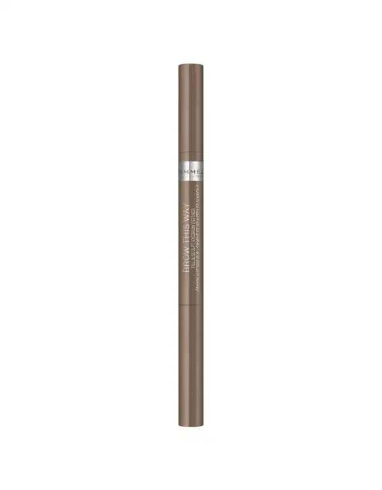 Rimmel Brow This Way Fill And Sculpt Eyebrow Definer Light Brown