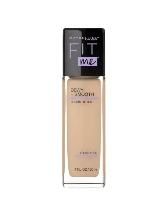 Maybelline Fit Me Dewy & Smooth Foundation 125 Nude Beige