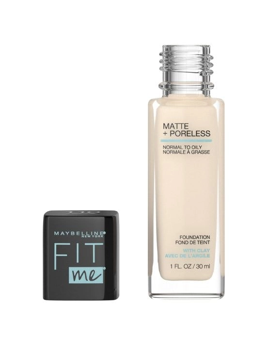 Maybelline Fit Me Matte & Poreless Mattifying Liquid Foundation Porcelain 110