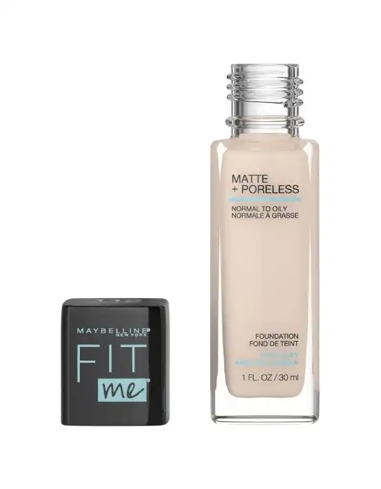 Maybelline Fit Me Matte & Poreless Mattifying Liquid Foundation Natural Ivory 112