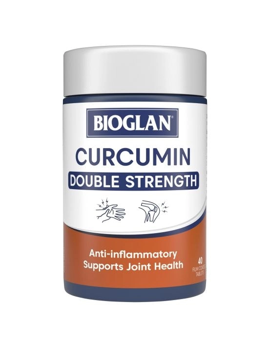 Bioglan Curcumin Double Strength 1200mg 40 Tablets