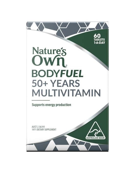 Nature's Own Bodyfuel 50+ Multivitamin 60 Tablets