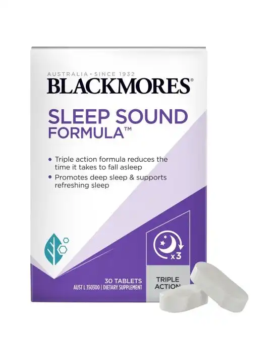 Blackmores Sleep Sound Formula 30 Tablets