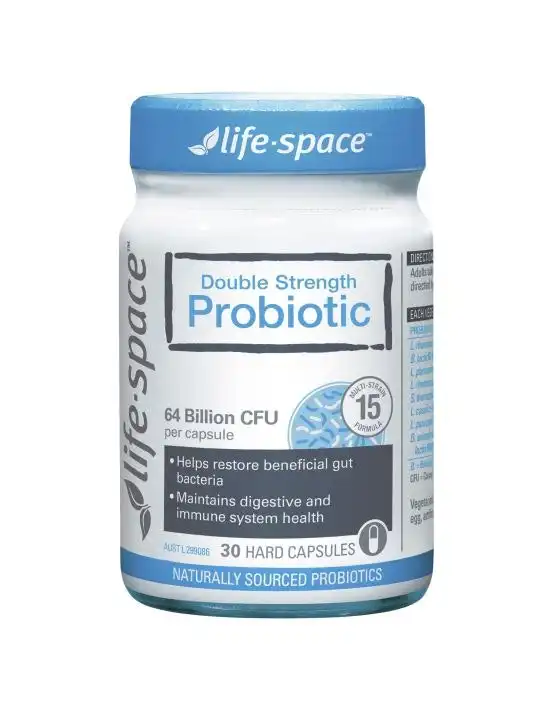 Life-Space Double Strength Probiotic 30 Hard Capsules