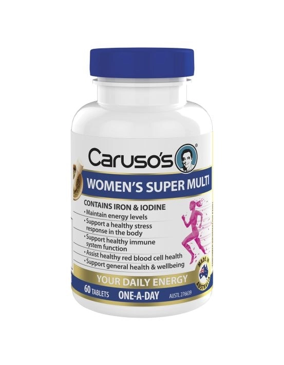 Caruso's Natural Health Women's Super Multi 60 Tablets