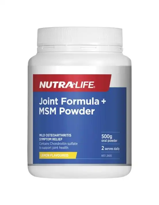 Nutra-Life Joint Formula + MSM Powder 500g