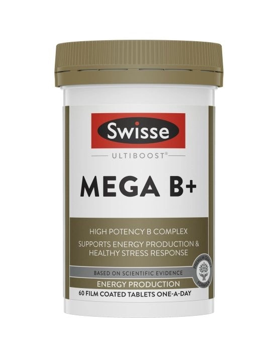 Swisse Ultiboost Mega B+ 60 Tablets