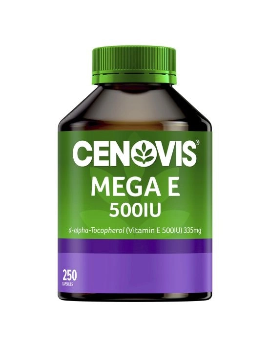 Cenovis Mega E 500IU Value Pack 250 Capsules