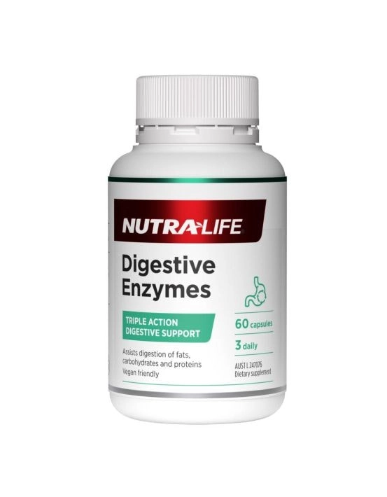 Nutra-Life Digestive Enzymes 60 Capsules