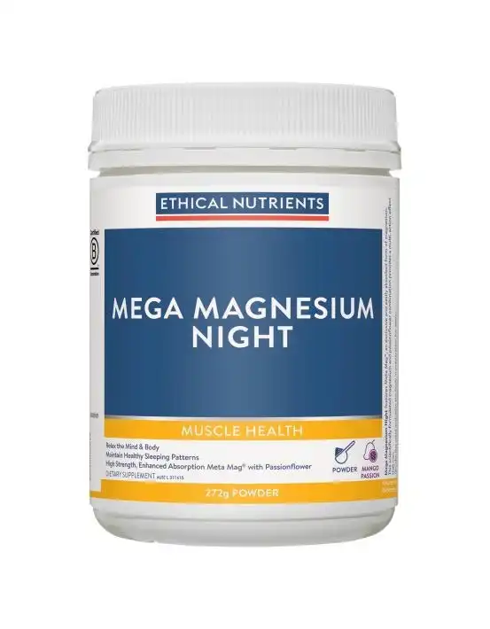 Ethical Nutrients Mega Magnesium Night Powder 272g