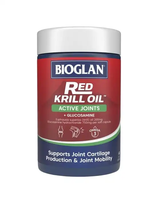 Bioglan Red Krill Oil Active Joints 60 Capsules